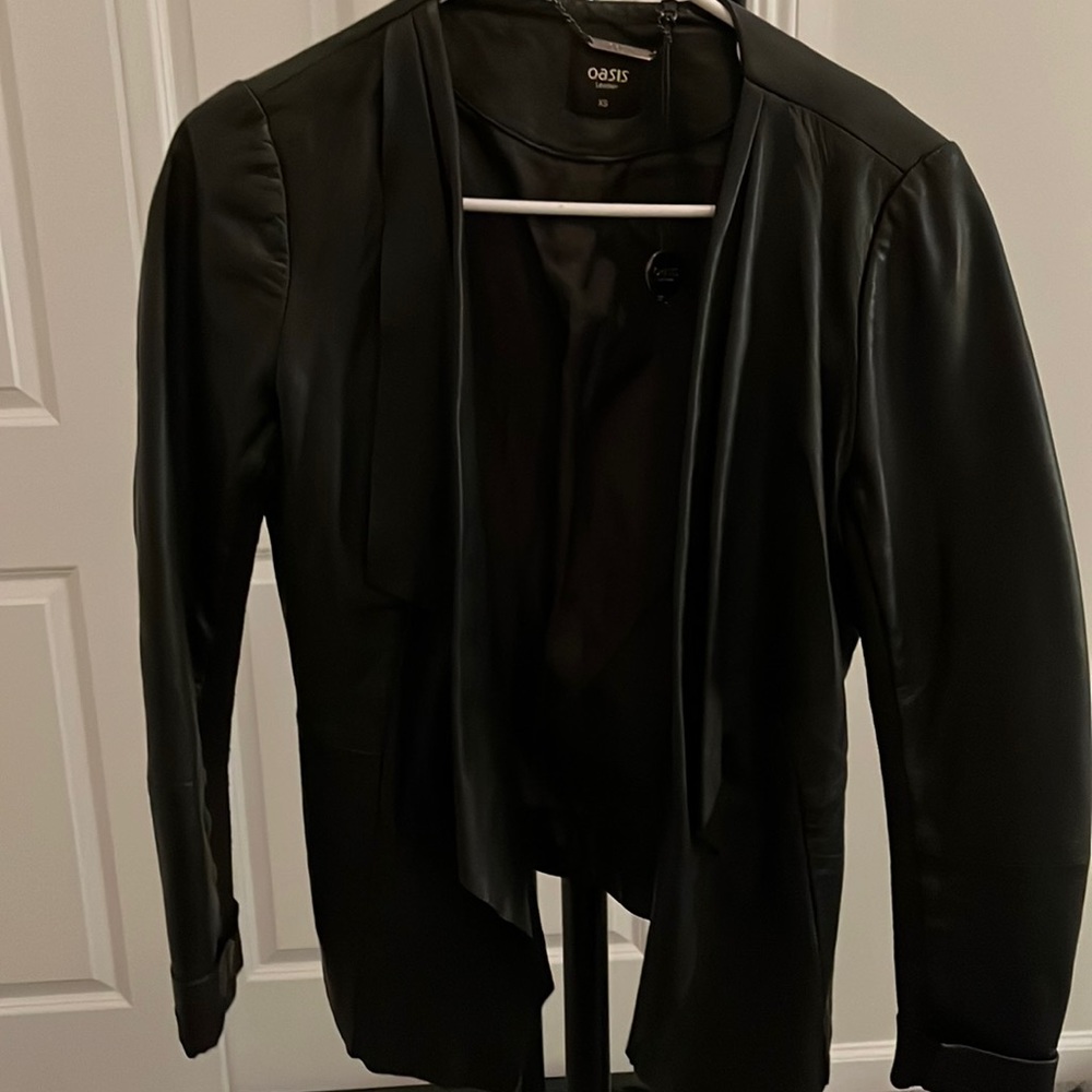 Staple leather jacket!